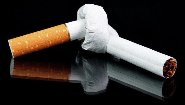 Sigaretta e smettere di fumare